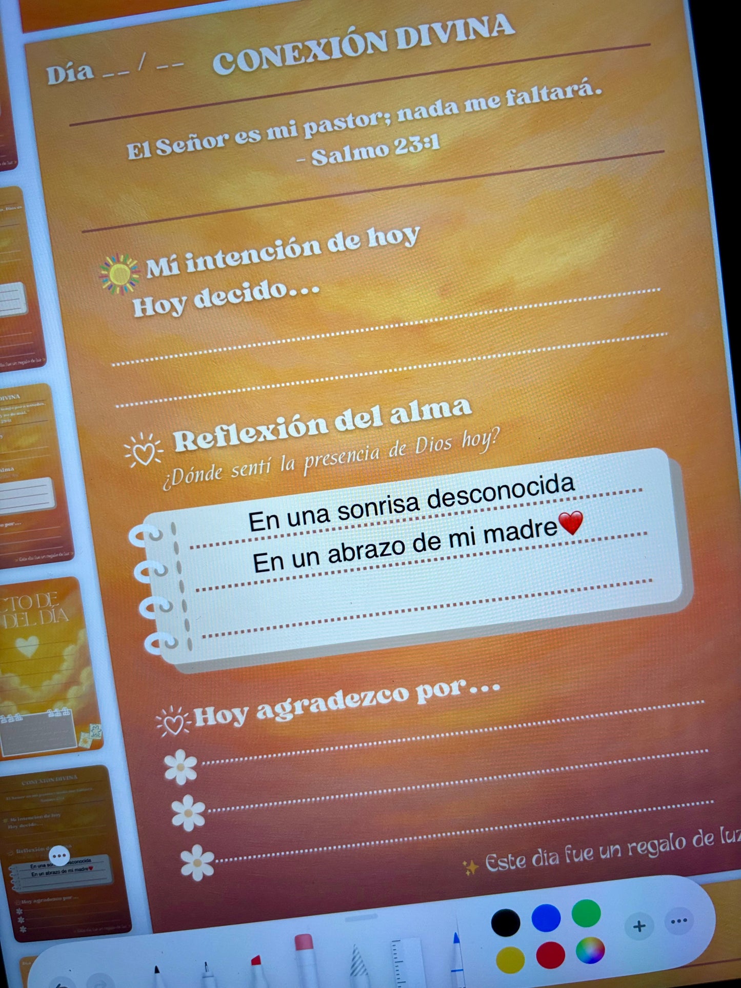 ✨ Conexión Divina – Guía Espiritual Editable de 21 Days✨