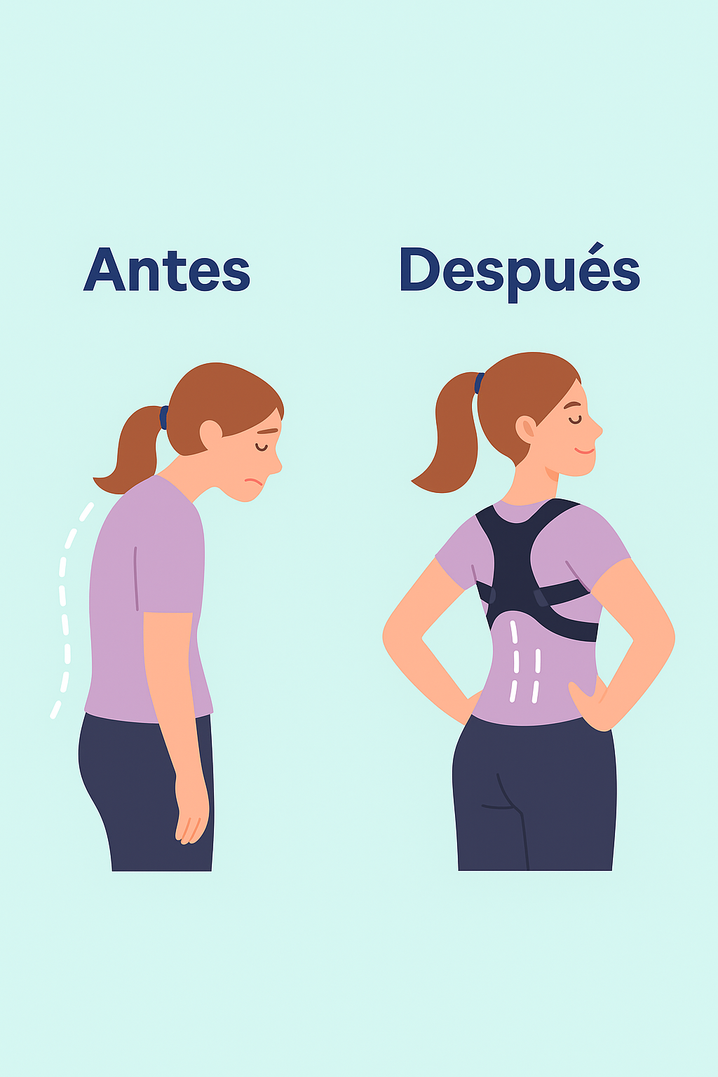 🌼 Corrector de Postura Premium de Alta Sujeción – Resultados Rápidos y Comodidad Todo el DÃa🌼