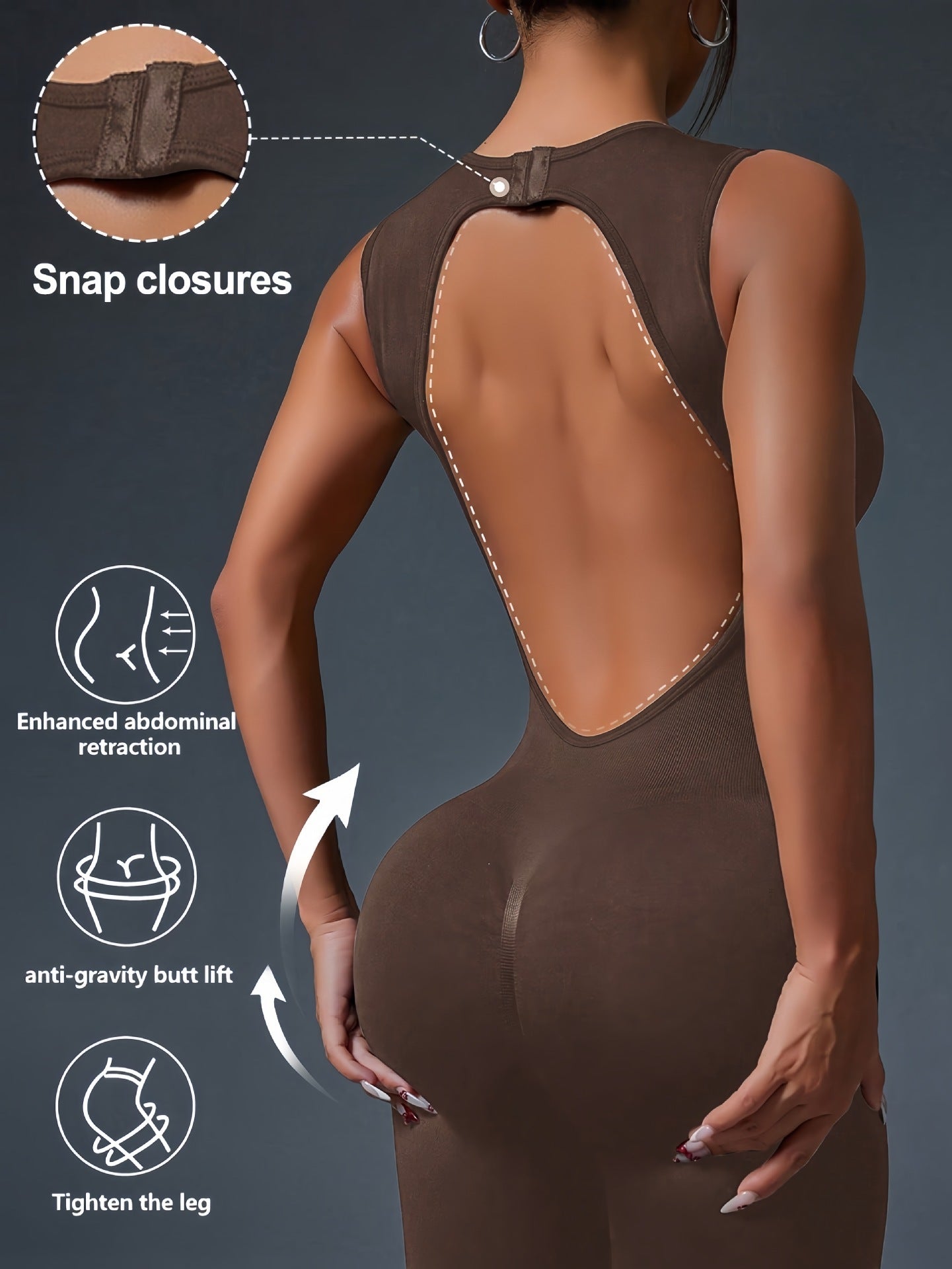 •Fashion Personality All-in-one Yoga Jumpsuit Women•
