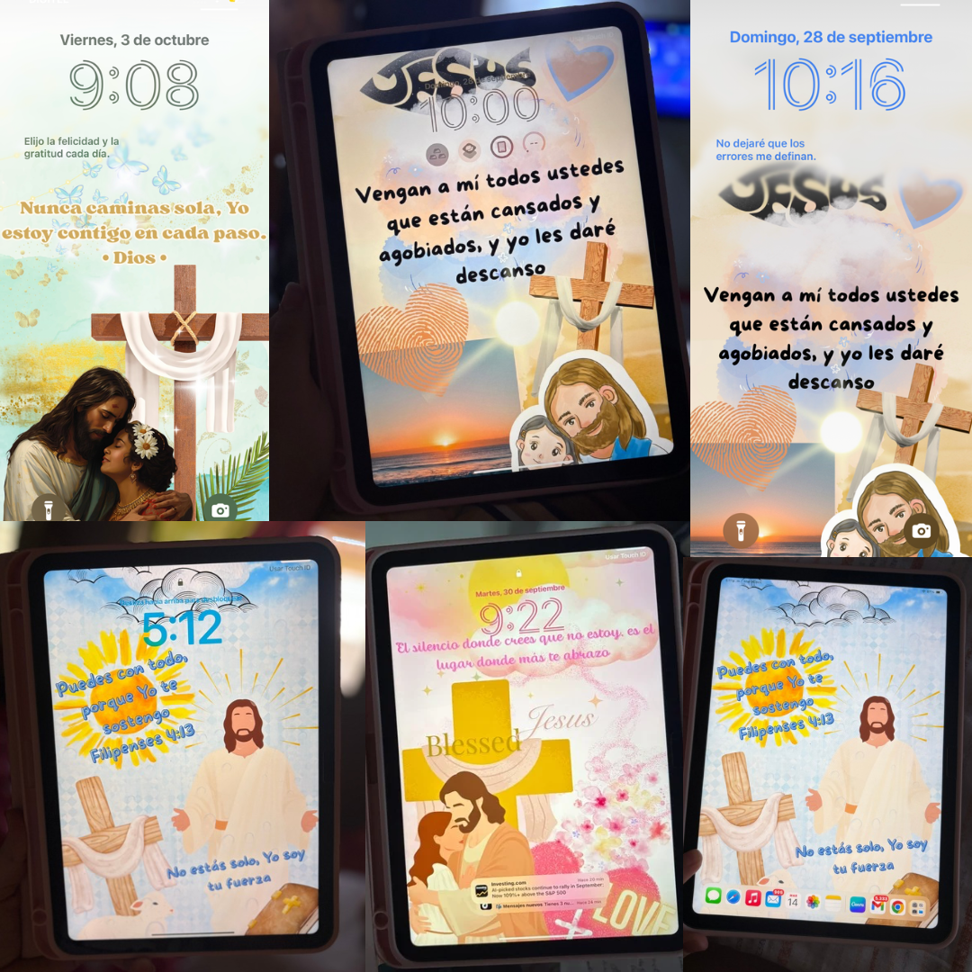 Moment of faith-Fondos espirituales que inspiran calma y fe📿