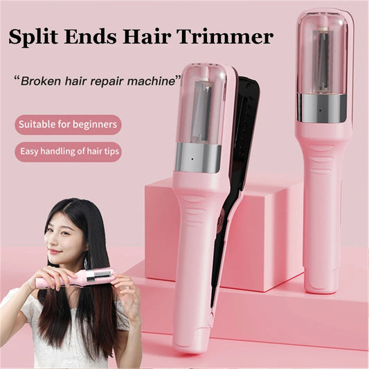 💜Máquina Profesional para Eliminar Puntas Abiertas – Cabello sano y suave💜