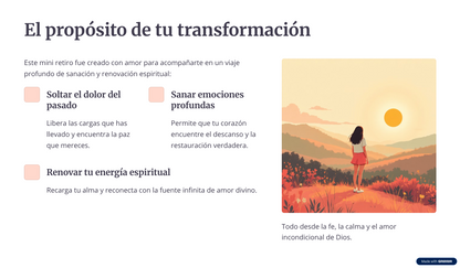 Mini Retiro HoLu: Fe y Renovación (3 Días de Transformación Interior)