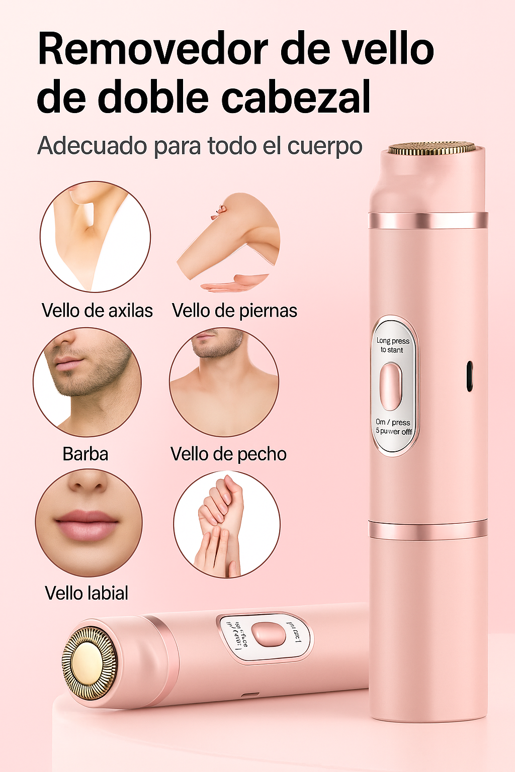 🌸DivineGlow™ – Depiladora Suave & Femenina