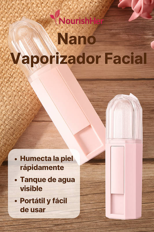 🌸 GlowHydra™ – Vaporizador Facial Nano Premium con Pantalla LCD